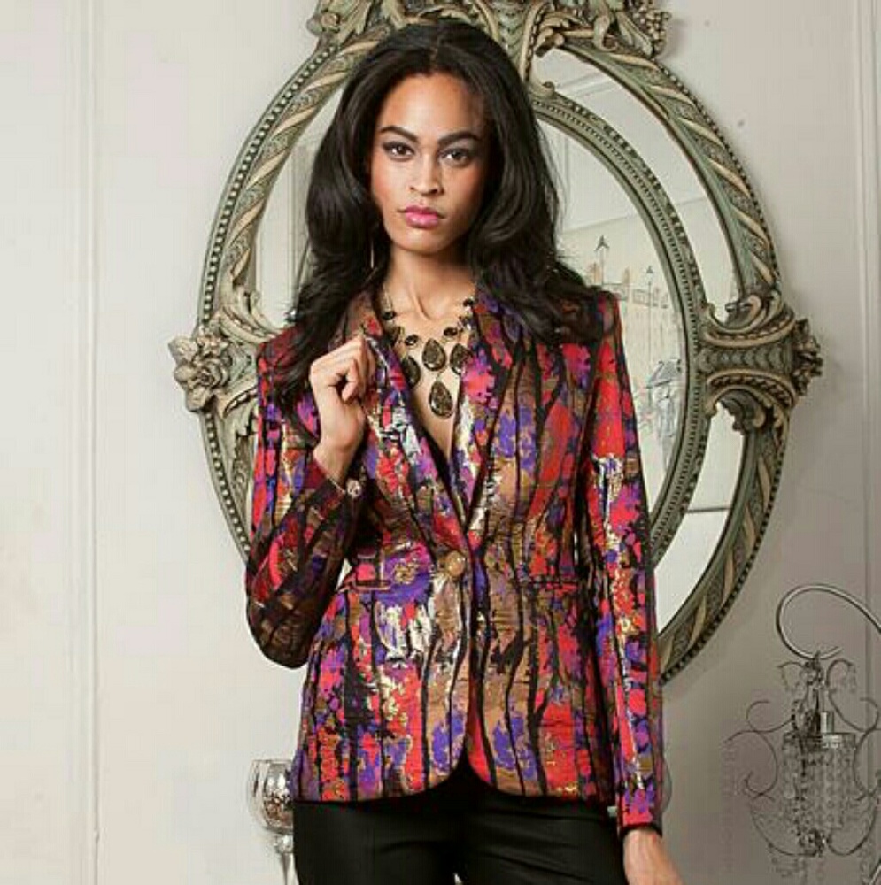 Multi-colored Brocade Jacket